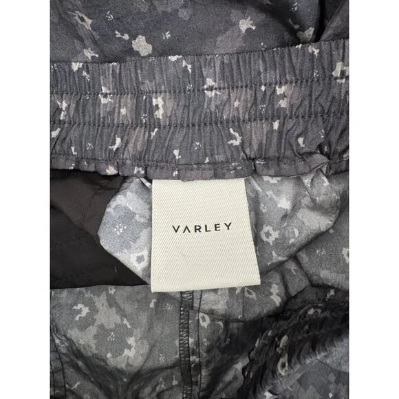 Varley Beckett Pants Mini Camo Floral jogger grey‎ boho retro sz S - Picture 3 of 10